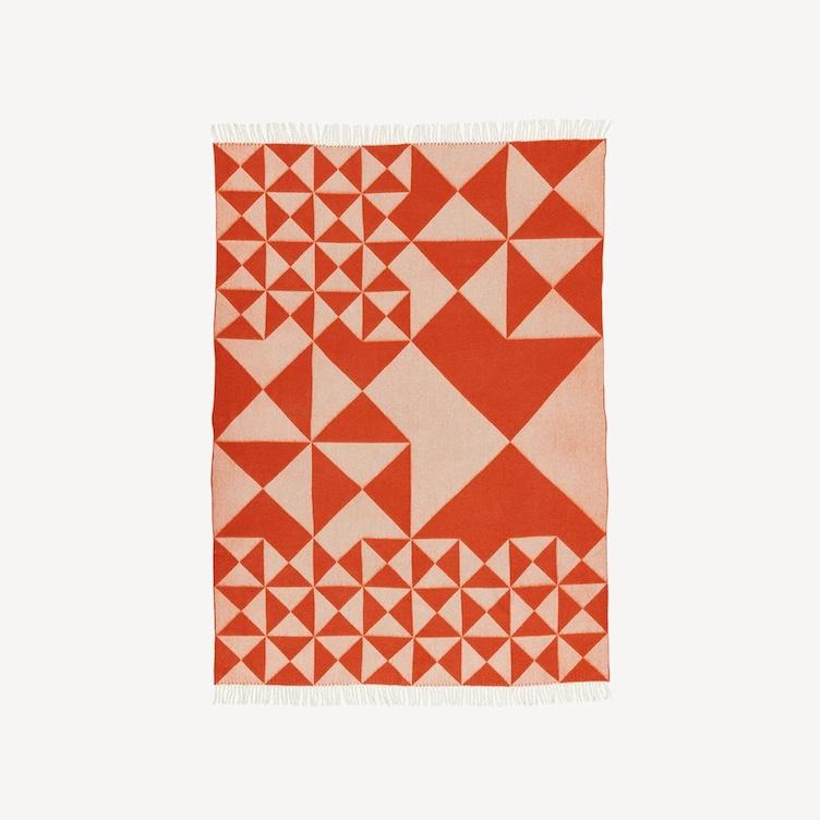Coperta in lana Mirror Throw di Verner Panton per Verpan