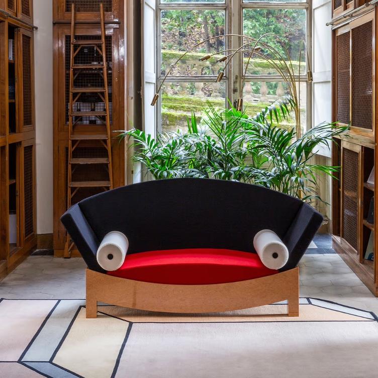 Mitzi Sofa von Hans Hollein für Poltronova, Poltronova, Sofa, Wohnmöbel