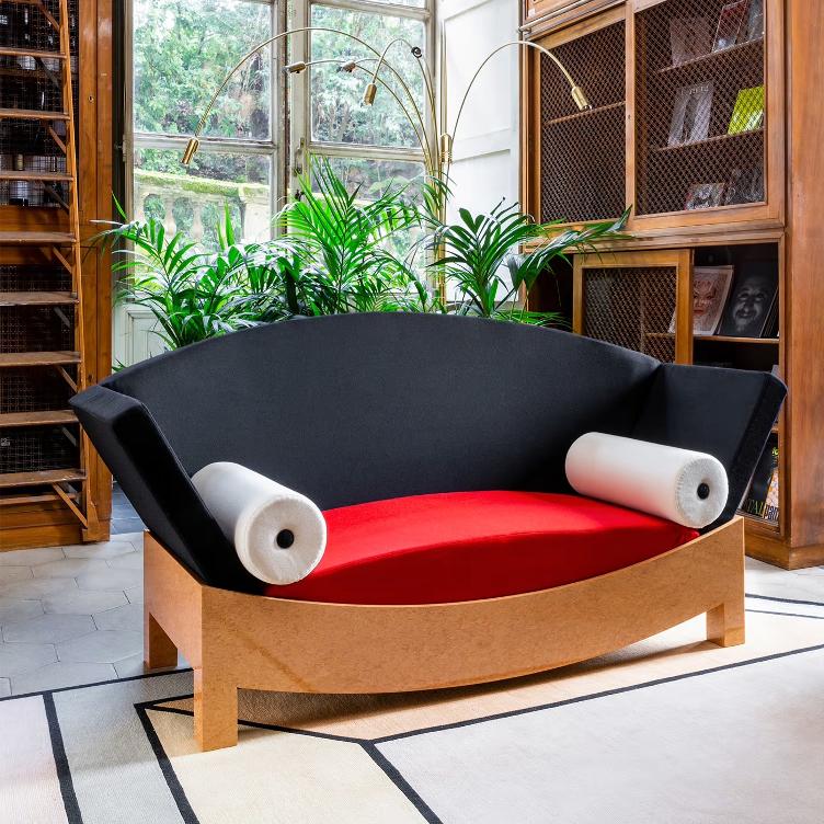 Mitzi Sofa von Hans Hollein für Poltronova, Poltronova, Sofa, Wohnmöbel