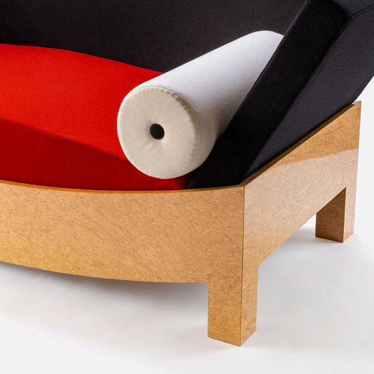 Mitzi Sofa von Hans Hollein für Poltronova, Poltronova, Sofa, Wohnmöbel