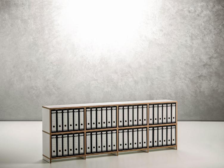 Mocoba Regal Classic 3 x 3 | 159.5 x 112 cm, Mocoba, Klaus Kiefer, Regal, Wohnmöbel