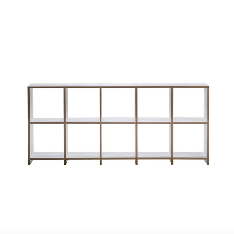 Mocoba Regal Classic 5 x 2 | 177 x 77 cm, Mocoba, Klaus Kiefer, Regal, Wohnmöbel, Sideboard + Kommode, Wohnmöbel