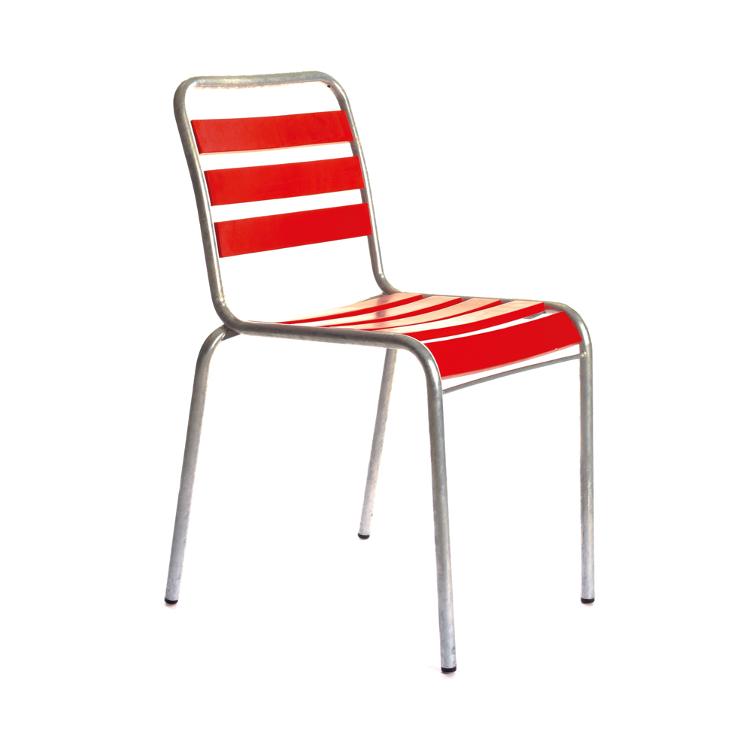 Bättig Stuhl Modell 12 von Manufakt | Gartenstuhl ohne Armlehnen | Holz Natur oder farbig