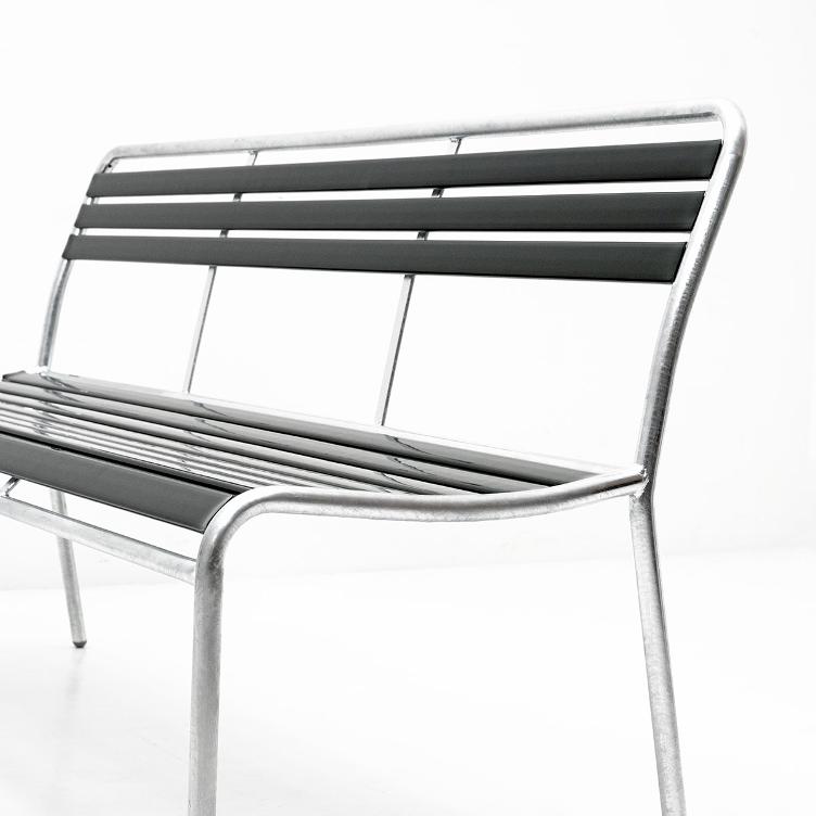 Bättig Sitzbank Modell 35 von Manufakt | Gartenbank mit Rückenlehne | 150 - 210 cm, Manufakt, Werkentwurf , Sitzbank, Gartenmöbel