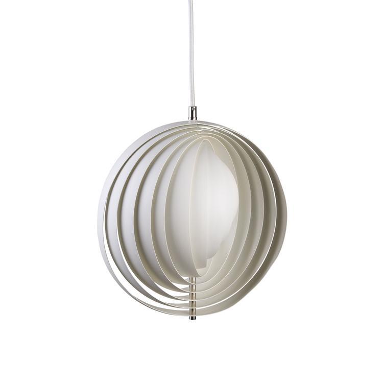 Verpan Moon Leuchte von Verner Panton und Louis Poulsen | Ausstellungsmodelle zu 10% Rabatt für Selbstabholer, Verpan, Verner Panton, Hängeleuchten, Leuchten