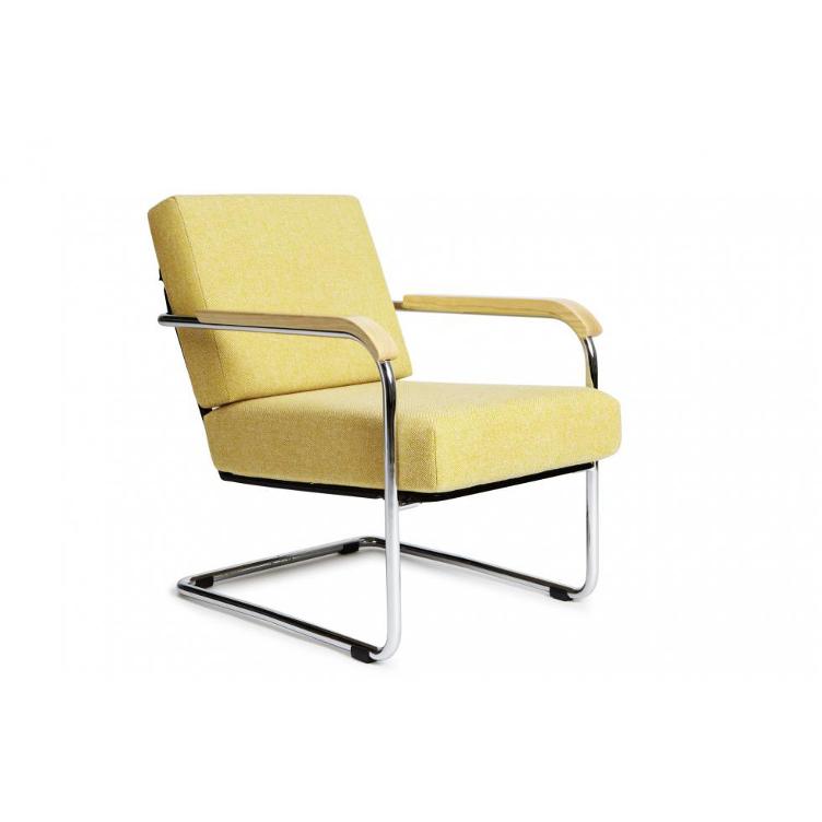 Moser Fauteuil von Embru | Gestell glanzverchromt, Embru, Werner Max Moser, Sessel, Wohnmöbel