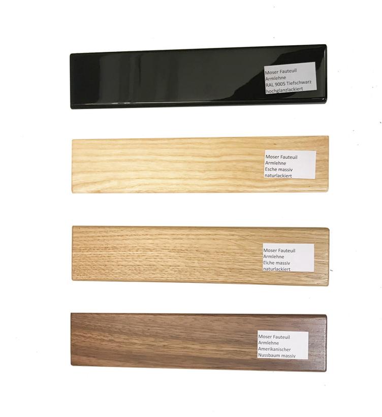 Moser Fauteuil von Embru | Gestell Tiefschwarz, Embru, Werner Max Moser, Sessel, Wohnmöbel