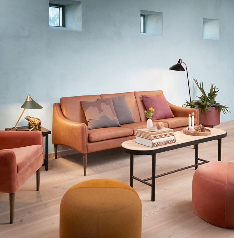 Mr Olsen Sofa von Hans Olsen | Leder, Warm Nordic, Hans Olsen, Sofa, Wohnmöbel