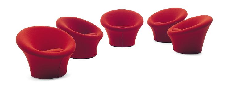 Mushroom Chair von Pierre Paulin für Artifort, Artifort, Pierre Paulin, Sessel, Wohnmöbel