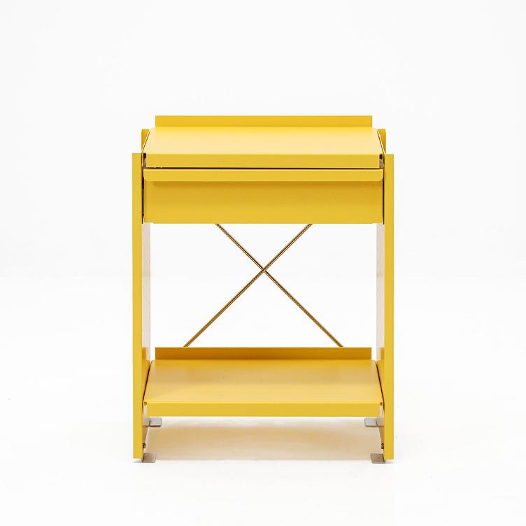 Bedside table with drawer by Lehni