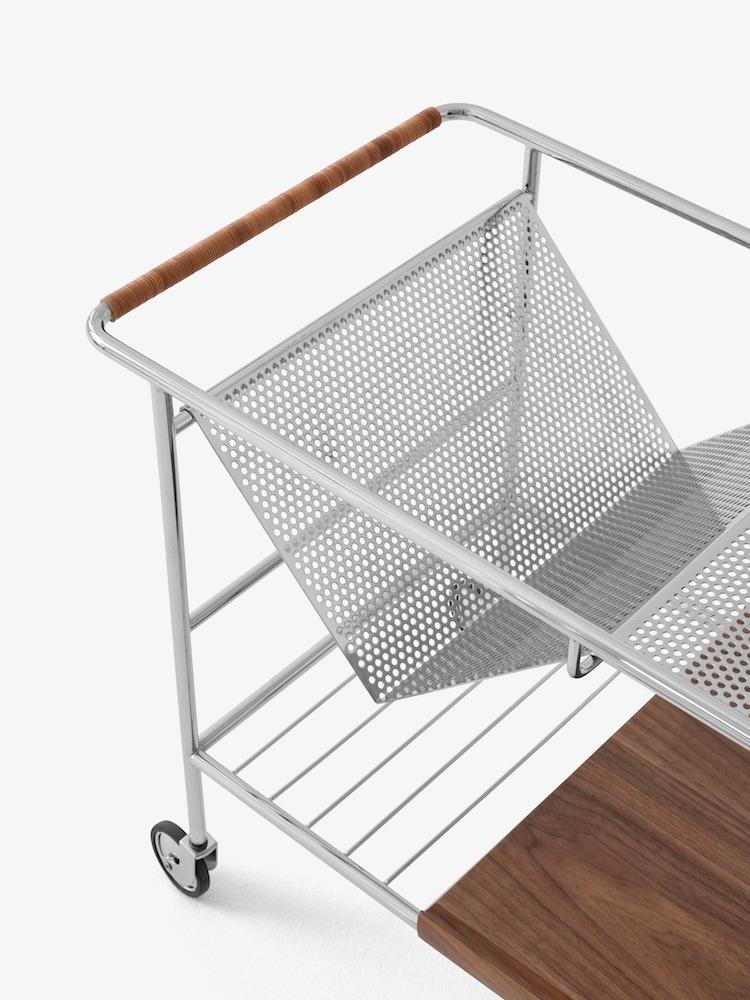 Alima NDS1 Trolley von &Tradition | Servierwagen oder Beistelltisch, &Tradition, Note Design Studio, Beistelltisch + Couchtisch, Wohnmöbel, Servierwagen, Wohnmöbel