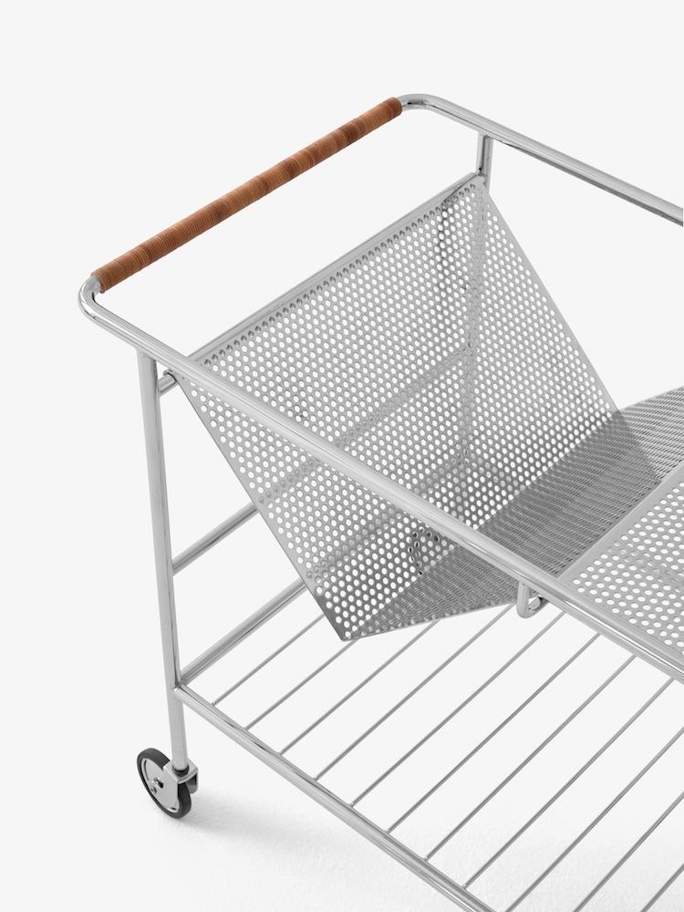 Alima NDS1 Trolley von &Tradition | Servierwagen oder Beistelltisch, &Tradition, Note Design Studio, Beistelltisch + Couchtisch, Wohnmöbel, Servierwagen, Wohnmöbel