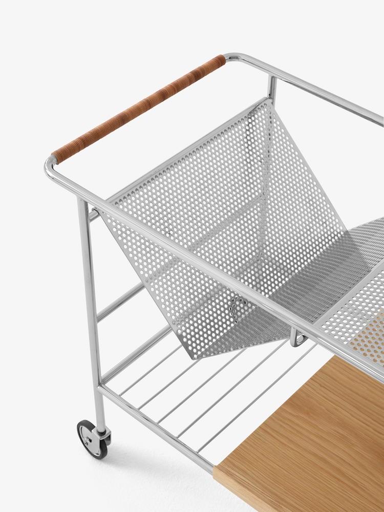 Alima NDS1 Trolley von &Tradition | Servierwagen oder Beistelltisch, &Tradition, Note Design Studio, Beistelltisch + Couchtisch, Wohnmöbel, Servierwagen, Wohnmöbel