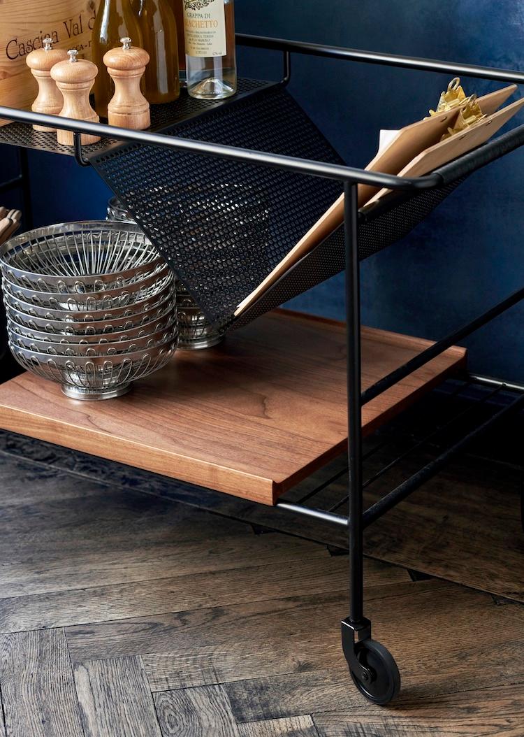 Alima NDS1 Trolley von &Tradition | Servierwagen oder Beistelltisch, &Tradition, Note Design Studio, Beistelltisch + Couchtisch, Wohnmöbel, Servierwagen, Wohnmöbel