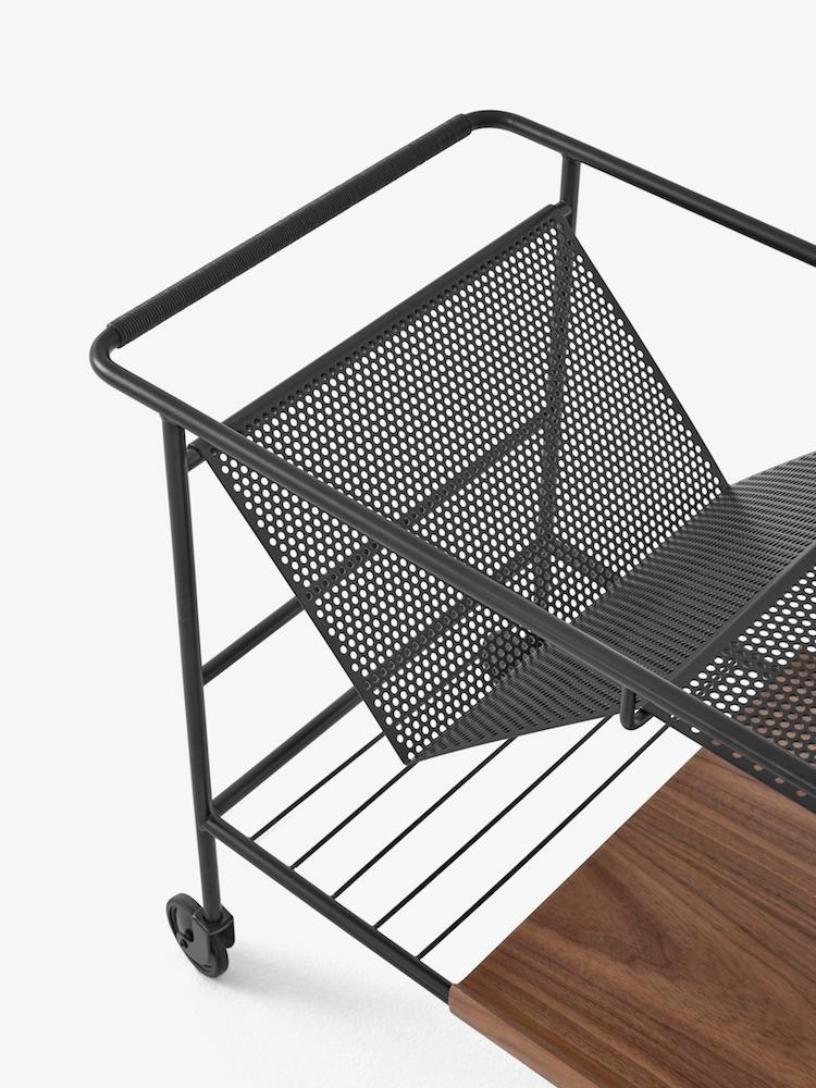 Alima NDS1 Trolley von &Tradition | Servierwagen oder Beistelltisch, &Tradition, Note Design Studio, Beistelltisch + Couchtisch, Wohnmöbel, Servierwagen, Wohnmöbel