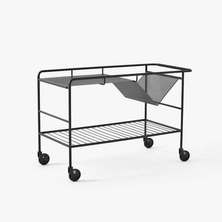 Alima NDS1 Trolley von &Tradition | Servierwagen oder Beistelltisch, &Tradition, Note Design Studio, Beistelltisch + Couchtisch, Wohnmöbel, Servierwagen, Wohnmöbel