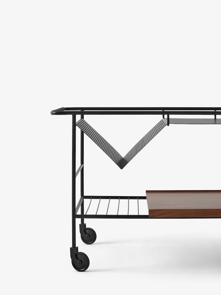 Alima NDS1 Trolley von &Tradition | Servierwagen oder Beistelltisch, &Tradition, Note Design Studio, Beistelltisch + Couchtisch, Wohnmöbel, Servierwagen, Wohnmöbel