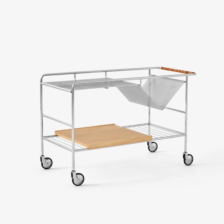 Alima NDS1 Trolley von &Tradition | Servierwagen oder Beistelltisch