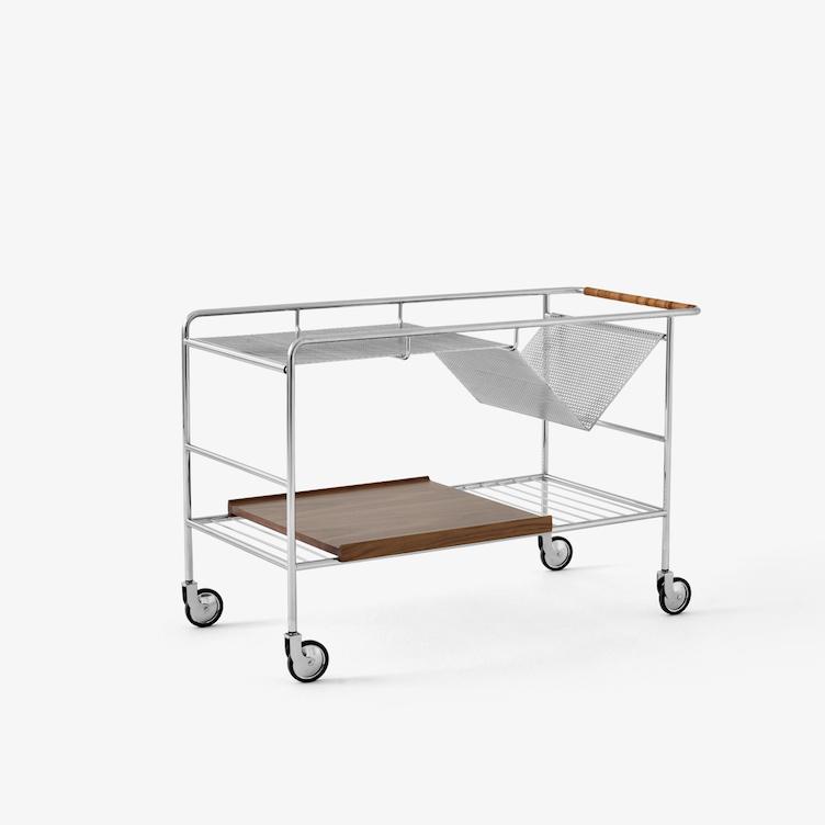 Alima NDS1 Trolley von &Tradition | Servierwagen oder Beistelltisch, &Tradition, Note Design Studio, Beistelltisch + Couchtisch, Wohnmöbel, Servierwagen, Wohnmöbel