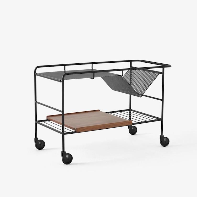Alima NDS1 Trolley von &Tradition | Servierwagen oder Beistelltisch, &Tradition, Note Design Studio, Beistelltisch + Couchtisch, Wohnmöbel, Servierwagen, Wohnmöbel