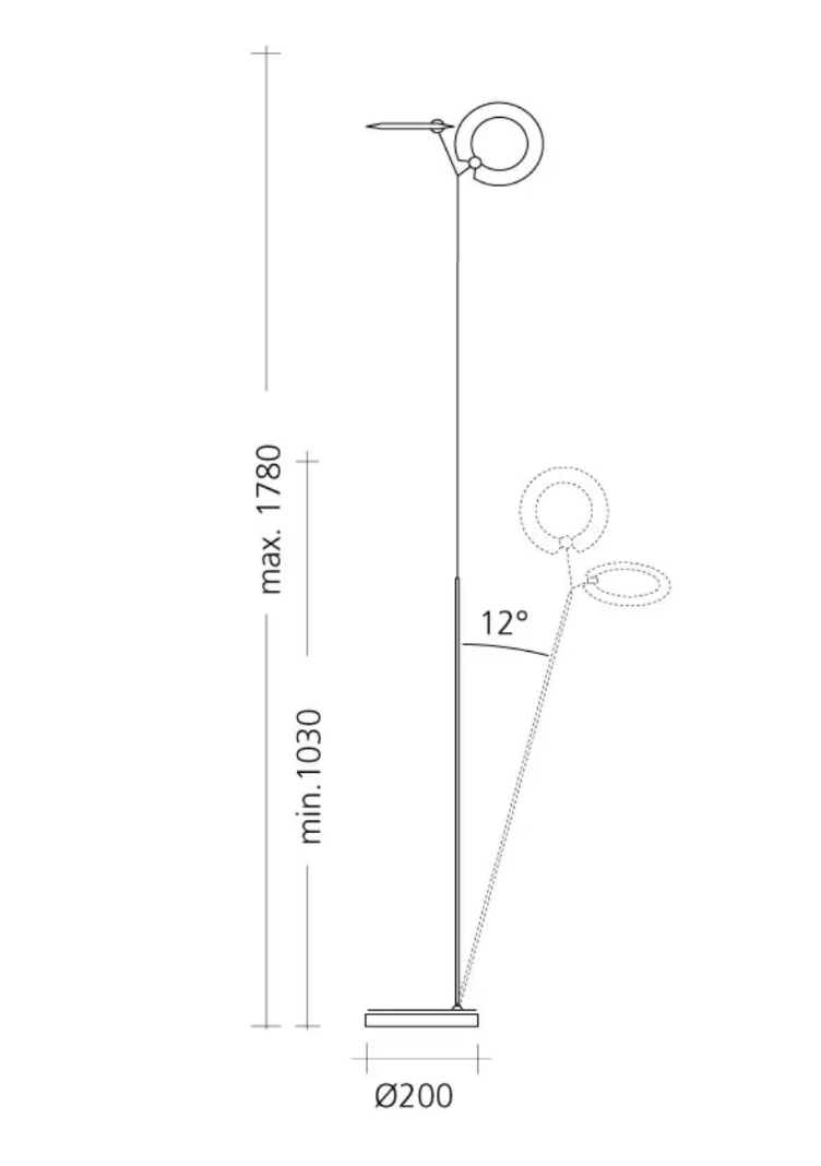 OyO S Stehleuchte von Baltensweiler, Baltensweiler, Rosmarie & Rico Baltensweiler, Stehleuchten, Leuchten
