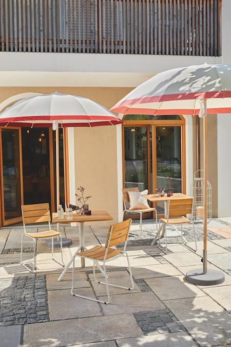 Pagodenschirm von Weishäupl | Sonnenschirm Ø 240cm, Weishäupl, Sonnenschirm, Gartenmöbel