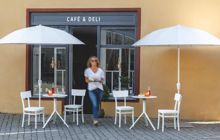 Pagodenschirm von Weishäupl | Sonnenschirm Ø 240cm, Weishäupl, Sonnenschirm, Gartenmöbel