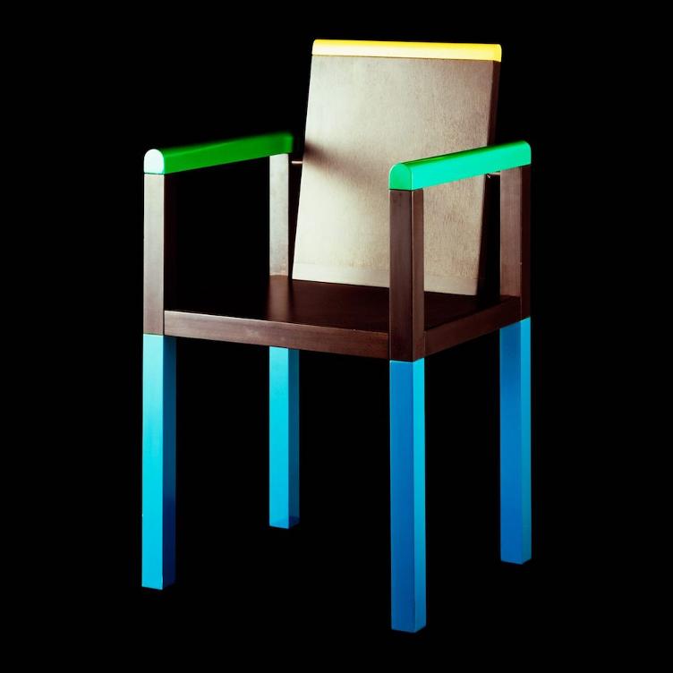 Palace Stuhl von George J. Sowden für Memphis Milano, Memphis Milano, George J. Sowden, Stuhl, Wohnmöbel