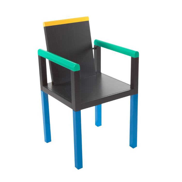 Palace Stuhl von George J. Sowden für Memphis Milano, Memphis Milano, George J. Sowden, Stuhl, Wohnmöbel