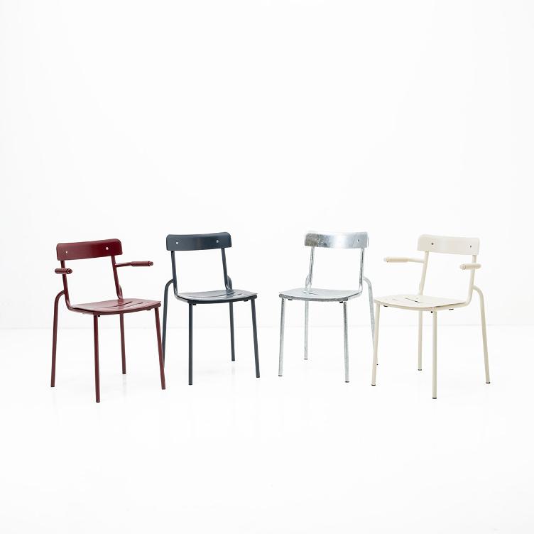 Park Chair von Embru | Gartenstuhl mit oder ohne Armlehnen, Embru, Moritz Schmid, Stuhl, Gartenmöbel