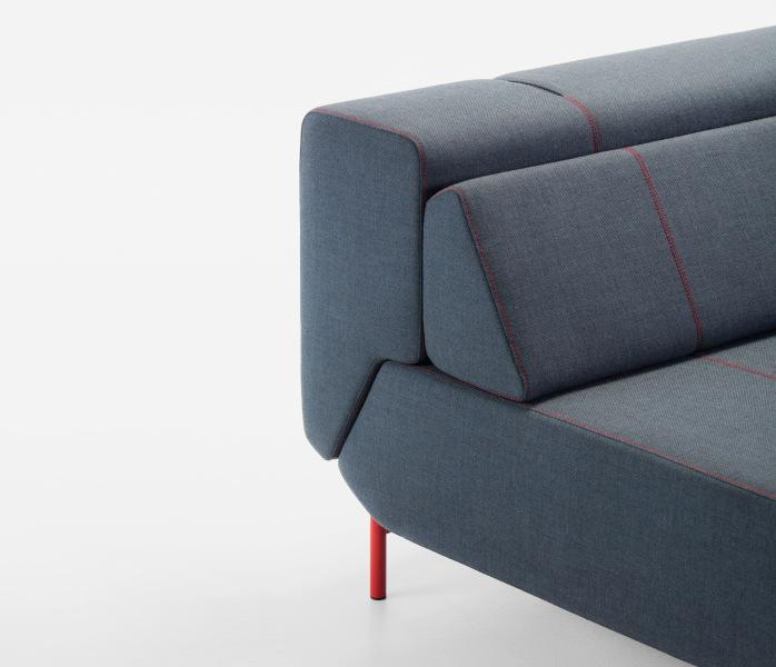Pil-low Sofa von Prostoria | Schlafsofa, Prostoria, Sofa, Wohnmöbel