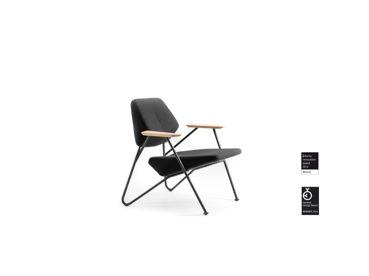 Polygon Easy Chair | Sessel mit Armlehnen - 2