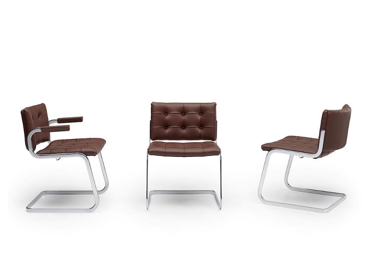 RH-305 Freischwinger von Robert Haussmann für de Sede, de Sede, Robert Haussmann, Stuhl, Wohnmöbel