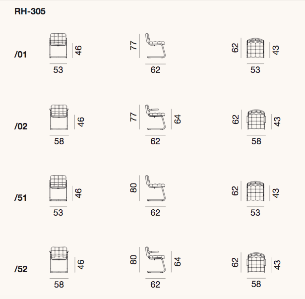 RH-305 Freischwinger von Robert Haussmann für de Sede, de Sede, Robert Haussmann, Stuhl, Wohnmöbel