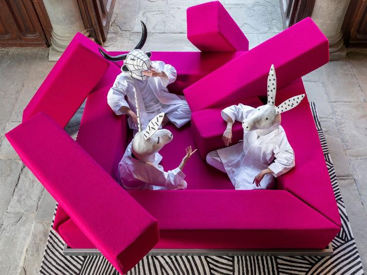 Rumble Sofa von Poltronova, Poltronova, Sofa, Wohnmöbel