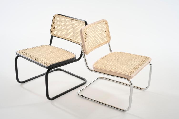 Freischwingersessel S 32 VL von Marcel Breuer für Thonet, Thonet, Marcel Breuer, Sessel, Wohnmöbel