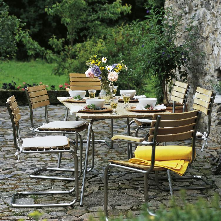 S 40 Gartenstuhl von Thonet | Ausstellungsstück, Thonet, Mart Stam, Stuhl, Gartenmöbel