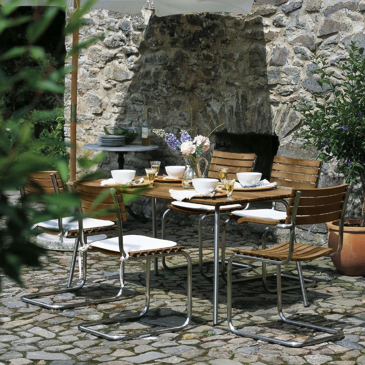 S 40 Gartenstuhl von Thonet | Ausstellungsstück, Thonet, Mart Stam, Stuhl, Gartenmöbel