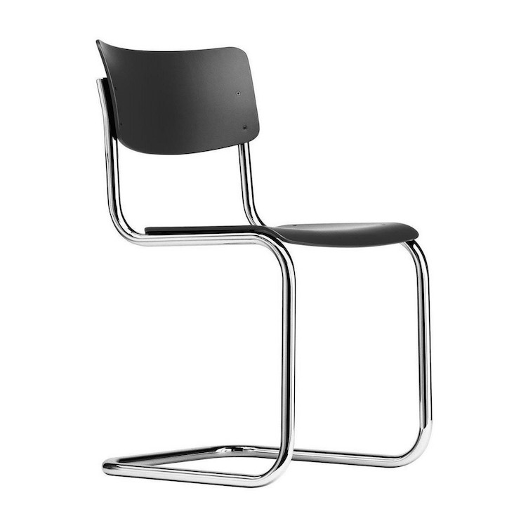 Freischwingerstuhl S 43 von Mart Stam für Thonet | Rahmen Chromstahl, Thonet, Mart Stam, Stuhl, Wohnmöbel