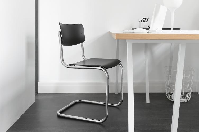 Freischwingerstuhl S 43 von Mart Stam für Thonet | Rahmen Chromstahl, Thonet, Mart Stam, Stuhl, Wohnmöbel