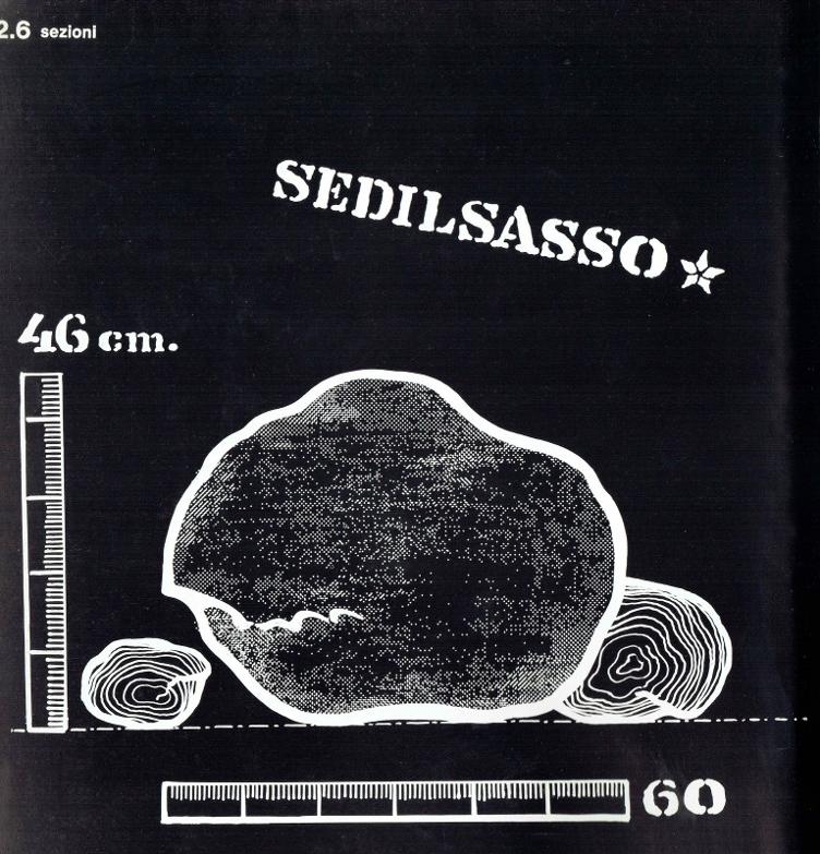 Sassi Stones von Piero Gilardi für Gufram, Gufram, Piero Gilardi, Sessel, Wohnmöbel