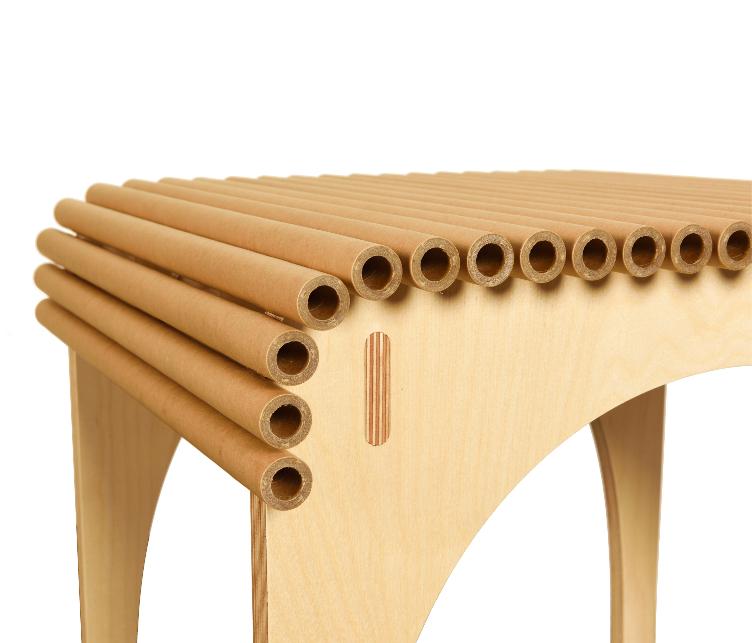 Carta Stool von Shigeru Ban | Carta Collection, wb form, Hocker, Wohnmöbel