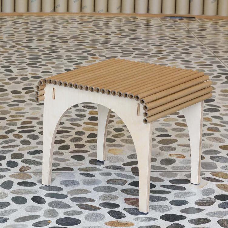 Carta Stool von Shigeru Ban | Carta Collection, wb form, Hocker, Wohnmöbel