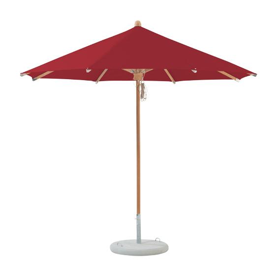 Teakwood Sonnenschirm von Glatz | Ø300, Ø350 und 330x330 cm, Glatz, Sonnenschirm, Gartenmöbel
