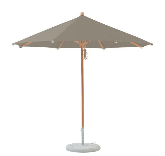 Teakwood Sonnenschirm von Glatz | Ø300, Ø350 und 330x330 cm, Glatz, Sonnenschirm, Gartenmöbel