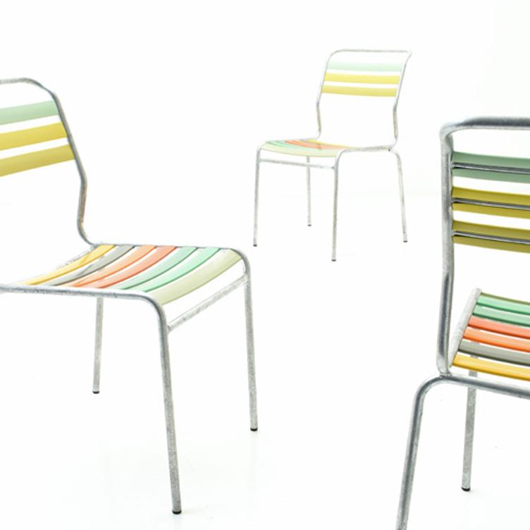 Gartenstuhl Klassiker | Spezialedition Multicolor