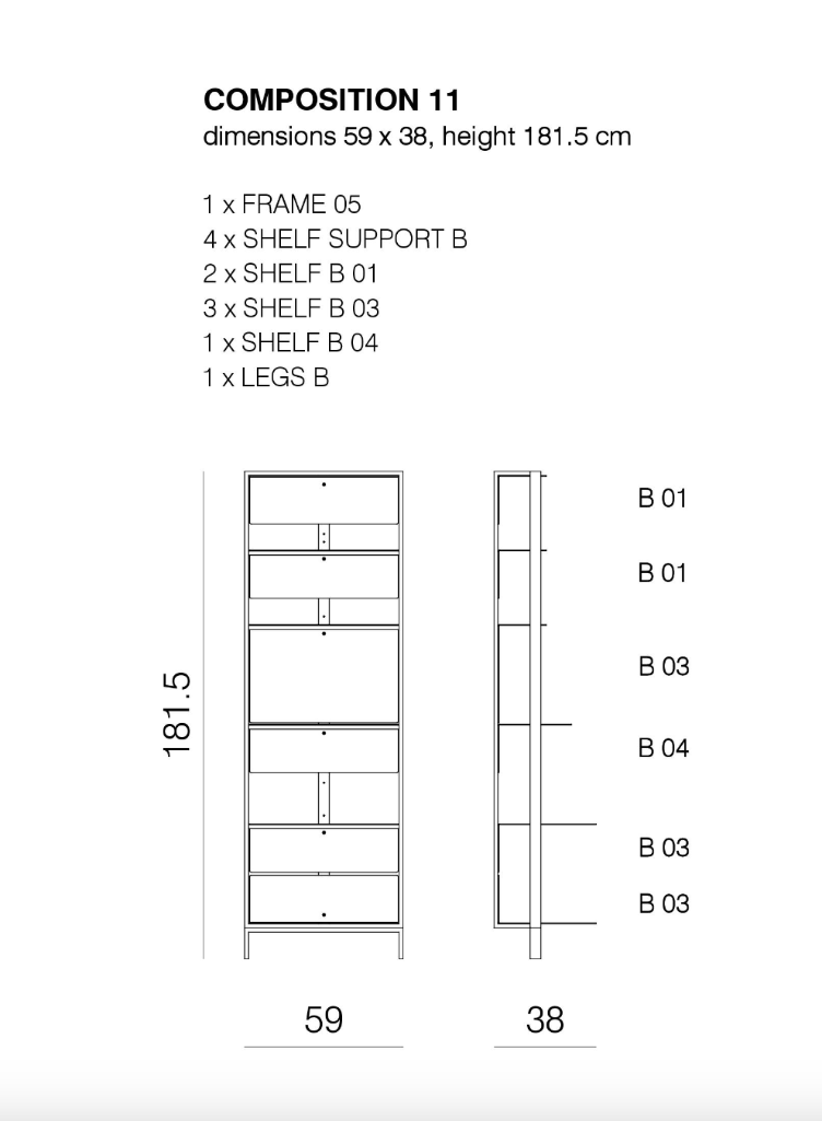 Shtef Regalsystem | Prostoria, Prostoria, Regal, Wohnmöbel