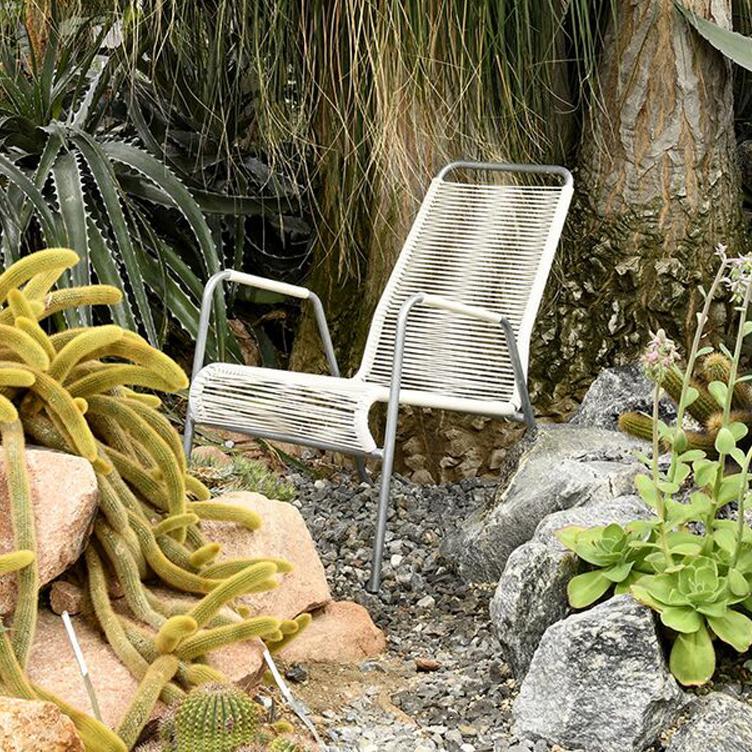 Spaghetti-Lounger | Gartensessel mit oder ohne Fusshocker, Bogen33 & Partner, Lounge, Gartenmöbel, Sessel, Gartenmöbel