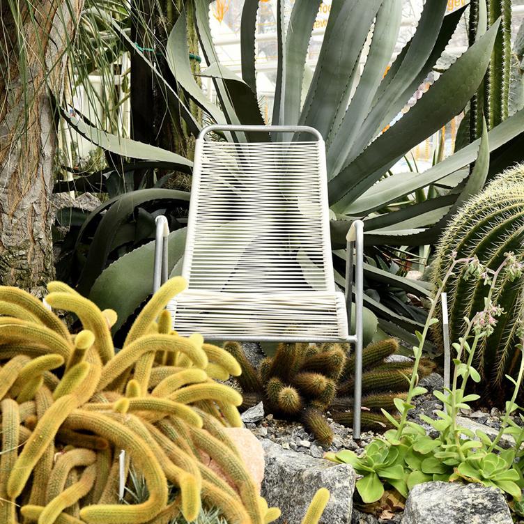 Spaghetti-Lounger | Gartensessel mit oder ohne Fusshocker, Bogen33 & Partner, Lounge, Gartenmöbel, Sessel, Gartenmöbel