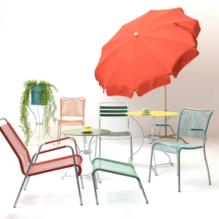 Spaghetti-Lounger | Gartensessel mit oder ohne Fusshocker, Bogen33 & Partner, Lounge, Gartenmöbel, Sessel, Gartenmöbel